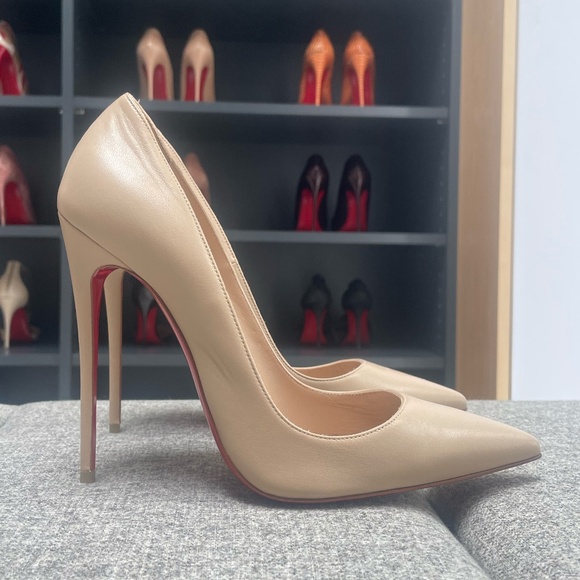 Christian Louboutin Shoes - Christian Louboutin So Kate 120 , Nude1, EU39.5 (fits a US8.5 or US9)